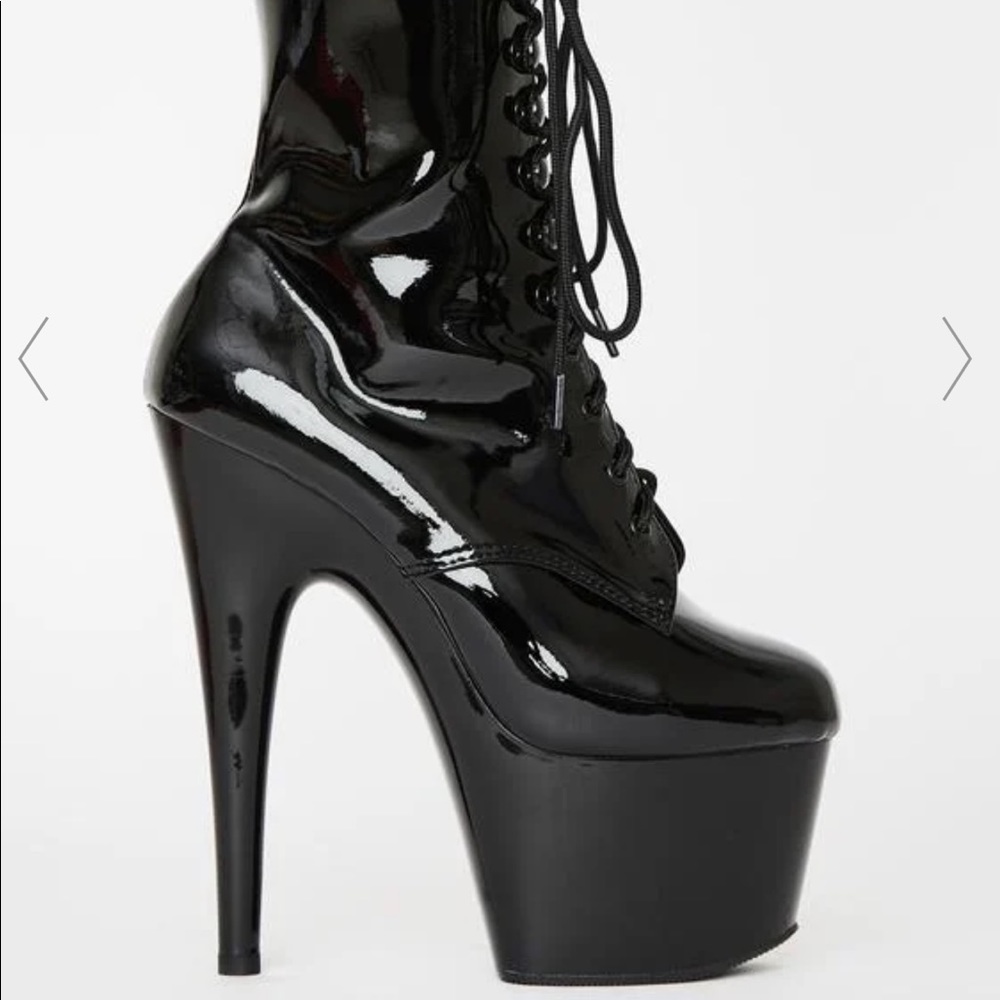 Black Platform Patent Stilettos ✨